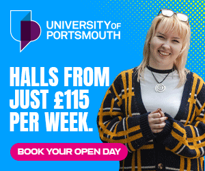 Banner advert for Leeds Beckett University
