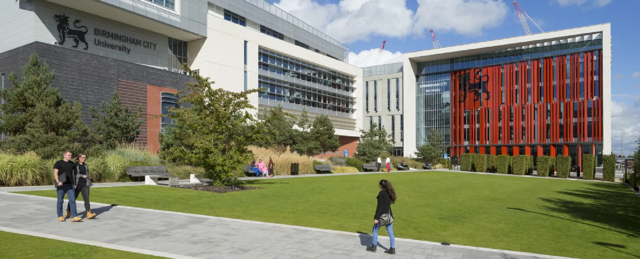 Birmingham City University open day campus building