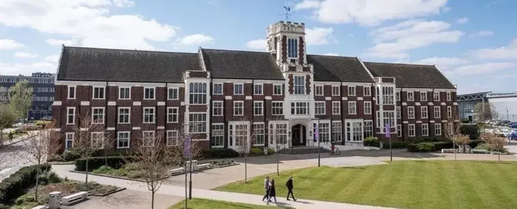 Image of Loughborough University building for open days