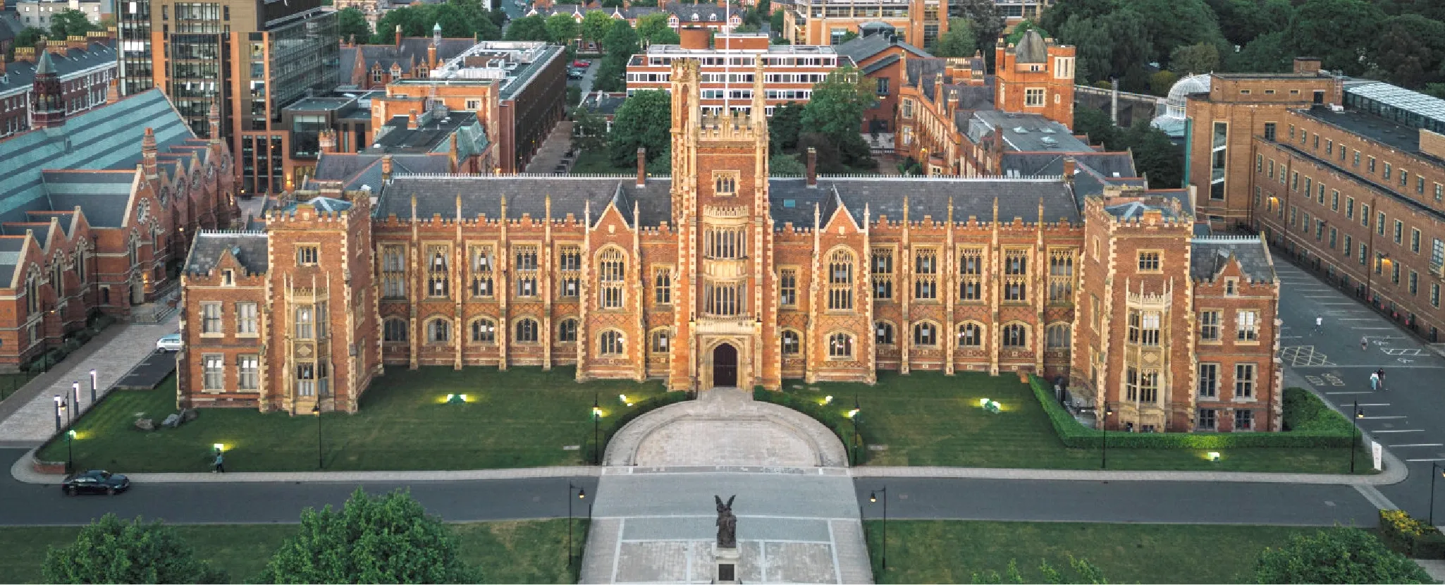 Queens University Campus building open day