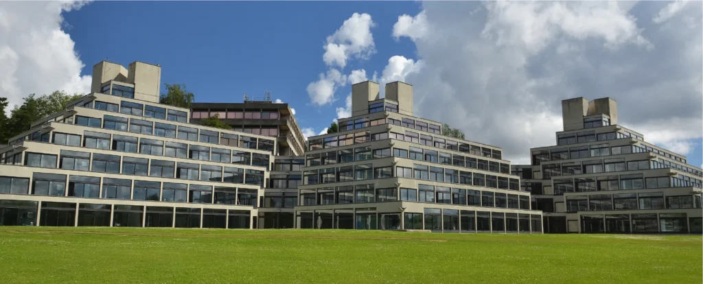 University of East Anglia open day campus building