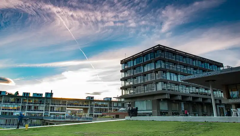 University of Essex open day campus building