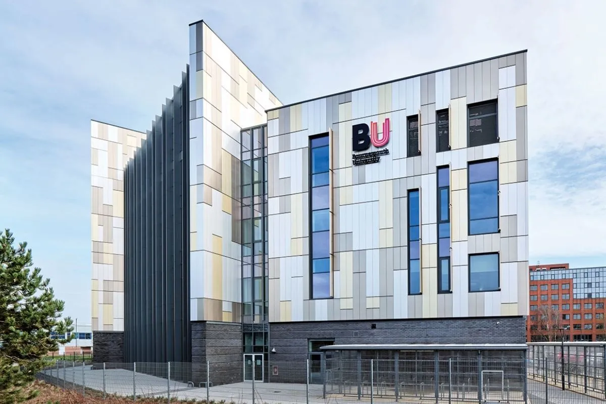 University of Bournemouth open day campus building