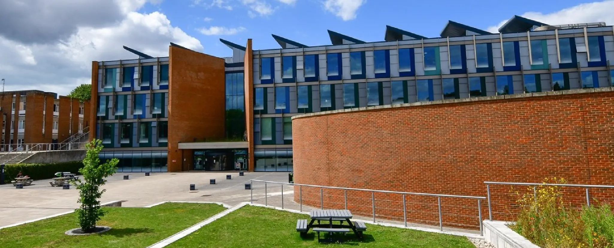 University of Sussex Open Day campus building