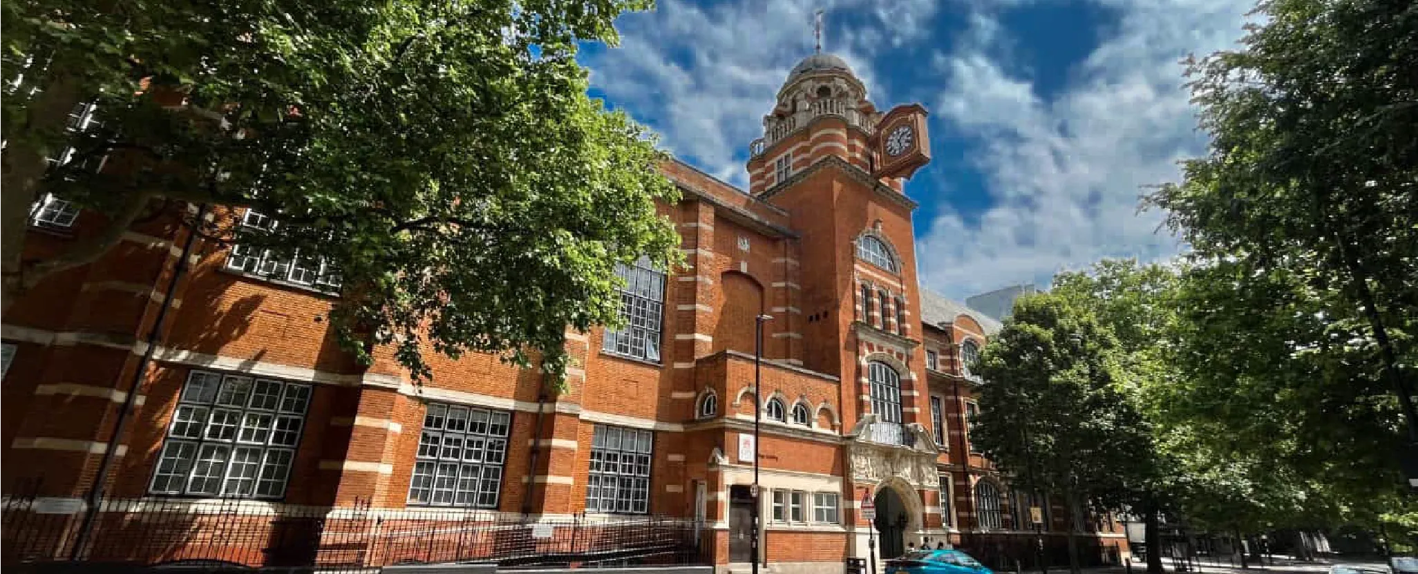 City St Georges campus building at an open day