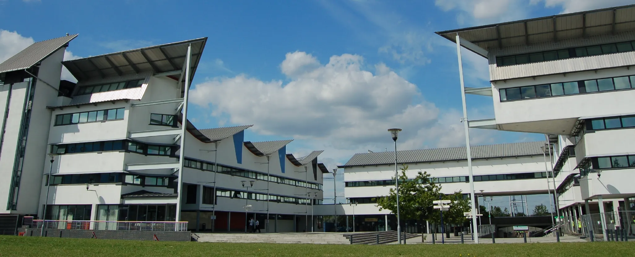 University of East London open day campus building